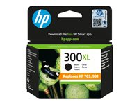 HP 300XL - Lång livslängd - svart - original - bläckpatron CC641EE#UUS