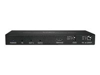 Lindy HDMI 2.0 18G Splitter with Audio - video/audiosplitter - 2 portar 38230