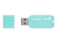 GOODRAM UME3 CARE - USB flash-enhet - 64 GB UME3-0640CRR11