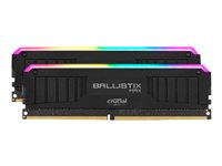 Ballistix MAX RGB - DDR4 - sats - 16 GB: 2 x 8 GB - DIMM 288-pin - 4000 MHz / PC4-32000 - ej buffrad BLM2K8G40C18U4BL