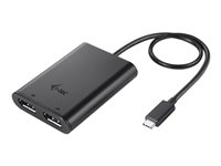 i-Tec - dockningsstation - USB-C / USB4 / Thunderbolt 3 / Thunderbolt 4 - 2 x DP C31DUAL4K60DP