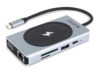 DICOTA - dockningsstation - USB-C - HDMI, VGA D32059