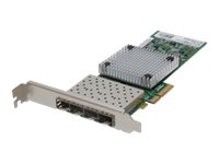 LevelOne GNC-0124 - nätverksadapter - PCIe x4 - 1000Base-LX/1000Base-SX x 4 GNC-0124