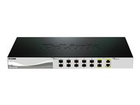 D-Link Web Smart DXS-1210-12SC - switch - 12 portar - Administrerad - rackmonterbar DXS-1210-12SC