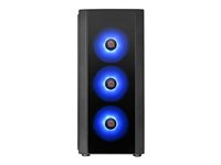 Thermaltake Versa J25 - Tempered Glass RGB Edition - tower - ATX CA-1L8-00M1WN-01