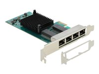 Delock - nätverksadapter - PCIe 2.1 - Gigabit Ethernet x 4 88504