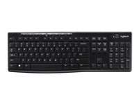 Logitech Wireless Keyboard K270 - tangentbord - tjeckiska Inmatningsenhet 920-003741