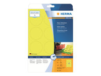 HERMA Special - fluorescerande etiketter - matt - 240 etikett (er) - 60 mm rund 5152