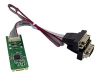 MicroConnect - seriell adapter - PCIe 2.0 - RS-232 x 2 MC-M.2-332