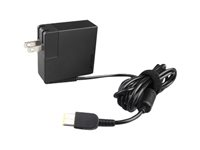 Lenovo 65W Travel AC Adapter with USB Port - strömadapter - 65 Watt 4X20M73667