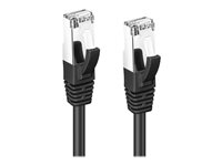 MicroConnect patch-kabel - 50 cm - svart MC-SFTP6A005S