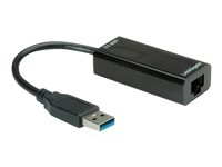 VALUE USB 3.0 to Gigabit Ethernet Converter - nätverksadapter - USB 3.0 - Gigabit Ethernet 12.99.1105