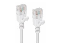 MicroConnect nätverkskabel - 15 cm - vit V-UTP60015W-SLIM