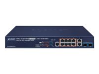 PLANET GS-5220-8UP2T2X - switch - 8 portar - Administrerad - rackmonterbar GS-5220-8UP2T2X