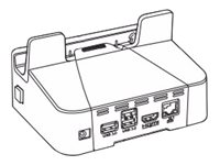 Zebra Rugged Communication and Charge Cradle - dockningsstation CRD-ET5X-1SCOM2R