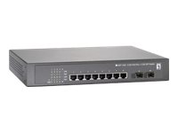 LevelOne GEP-1020 - switch - 10 portar - rackmonterbar GEP-1020