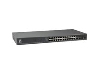 LevelOne GTP-2881 - switch - 28 portar - Administrerad - rackmonterbar GTP-2881