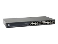 LevelOne GEP-2681 - switch - 26 portar - Administrerad - rackmonterbar 59924803