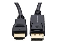 MicroConnect adapterkabel - DisplayPort / HDMI - 5 m MC-DP-HDMI-500