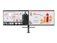 LG Ergo Dual 27QP88DP-BS - LED-skärm - QHD - 27" - HDR 27QP88DP-BS