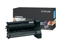 Lexmark - Lång livslängd - svart - original - tonerkassett - LCCP C780H2KG