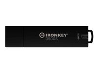 Kingston IronKey D500S - USB flash-enhet - 64 GB - TAA-kompatibel IKD500S/64GB