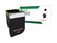 Lexmark X317 - svart - original - tonerkassett - LCCP, LRP 71B20K0