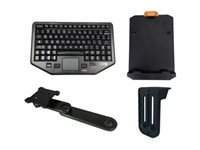 Havis Premium Package - tangentbord - dual authentication, with mount - med pekplatta - QWERTY - amerikansk Inmatningsenhet PKG-KBM-104-1