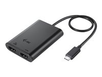 i-Tec - dockningsstation - USB-C / USB4 / Thunderbolt 3 / Thunderbolt 4 - 2 x HDMI C31DUAL4K60HDMI