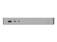 StarTech.com USB-C- och USB-A-dockningsstation - hybrid universell dockningsstation för bärbar dator med dubbelskärm för 4K vid 60 Hz samt HDMI och DisplayPort - USB 3.1 Gen 1-hubb, GbE - strömförsörjning på 60 W - Windows, Mac och Chrome - dockningsstation - USB-C - 2 x HDMI, 2 x DP - 1GbE DK30C2DPPDUE