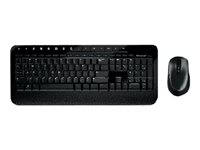 Microsoft Wireless Desktop 2000 - sats med tangentbord och mus - tjeckiska M7J-00013