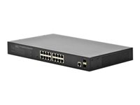 DIGITUS Professional DN-80211-1 - switch - 16 portar - Administrerad - rackmonterbar DN-80211-1