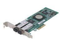 QLogic SANblade QLE2462 - värdbussadapter - PCIe x4 - 4Gb Fibre Channel x 2 SNP:A3C40091091