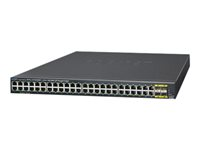 PLANET GS-4210-48T4S - switch - 48 portar - Administrerad - rackmonterbar GS-4210-48T4S