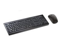 Kensington KM270 EQ - sats med tangentbord och mus full size - QWERTY - USA, internationellt Inmatningsenhet K75560WW