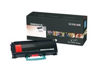 Lexmark - svart - original - tonerkassett E260A21E