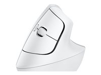 Logitech Lift for Mac - vertikal mus - Bluetooth - offwhite 910-006477