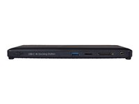 V7 DOCKUCPT3D - dockningsstation - USB-C - 2 x HDMI, DP - 1GbE DOCKUCPT3D