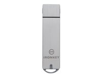 IronKey Basic S1000 - USB flash-enhet - 16 GB - TAA-kompatibel IKS1000B/16GB